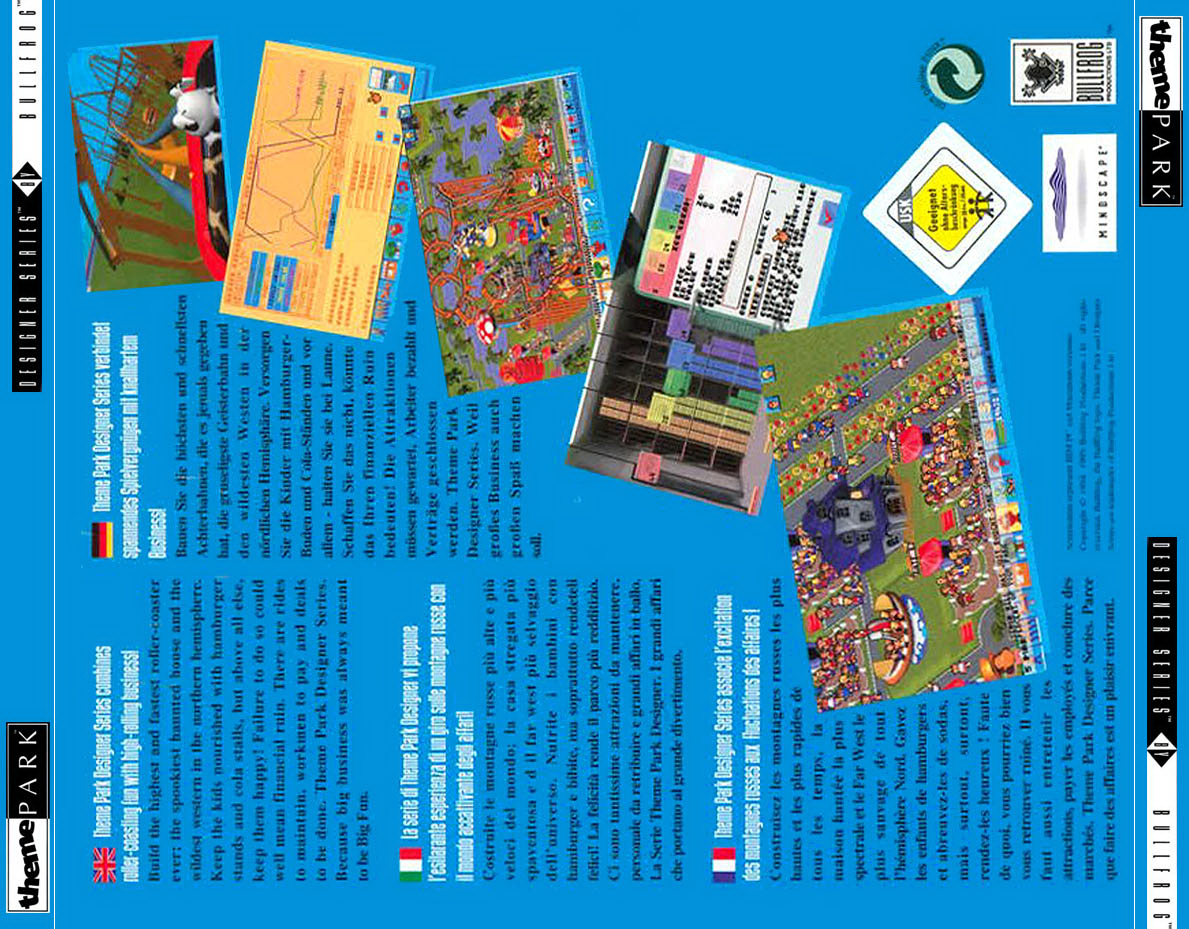 Theme Park screenshot 3 for Amiga CD32